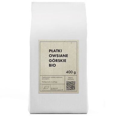 PŁATKI OWSIANE GÓRSKIE BIO 400g 