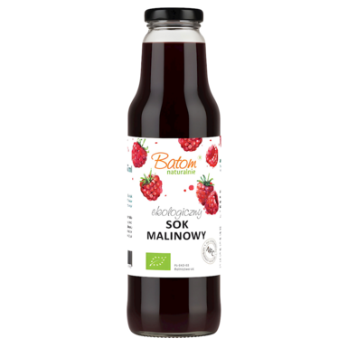 SOK MALINOWY NFC BIO 750ml 