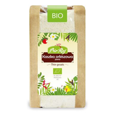 KASZKA ORKISZOWA JASNA BIO 500g 