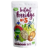 OWSIANKA BŁYSKAWICZNA Z RODZYNKAMI, FIGAMI I ORZECHAMI WŁOSKIMI (NO.5) BIO 300g 18788