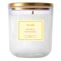 ŚWIECA SOJOWA ZAPACHOWA WANILIA FRANCUSKA 180ml 29596