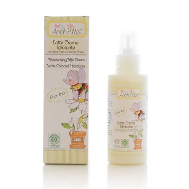 MLECZKO KREM DO CIAŁA NAWILŻAJĄCY Z ALOESEM I EKSTRAKTEM Z ALG MORSKICH DLA DZIECI ECO 100ml 