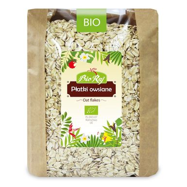 PŁATKI OWSIANE BIO 1kg 