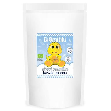 KASZKA MANNA BEZ DODATKU CUKRÓW BIO 500g 