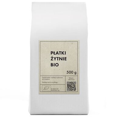 PŁATKI ŻYTNIE BIO 500g 