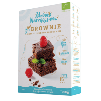 MIESZANKA NA BROWNIE BEZGLUTENOWA BIO 290g 