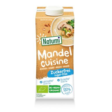 KREM MIGDAŁOWY DO GOTOWANIA I PIECZENIA BEZ CUKRU BEZGLUTENOWY BIO 200ml 