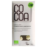 CZEKOLADA Z ORZECHAMI LASKOWYMI BIO 50g 9649