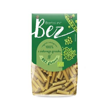MAKARON PROTEINOWY (Z GROSZKU ZIELONEGO) RURKA BEZGLUTENOWY BIO 250g 