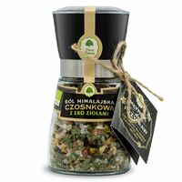 SÓL HIMALAJSKA W MŁYNKU Z BIO ZIOŁAMI CZOSNKOWA 140g 13766