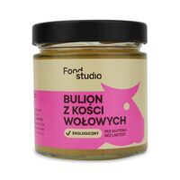 BULION WOŁOWY W PŁYNIE BEZGLUTENOWY BIO (SŁOIK) 350ml 