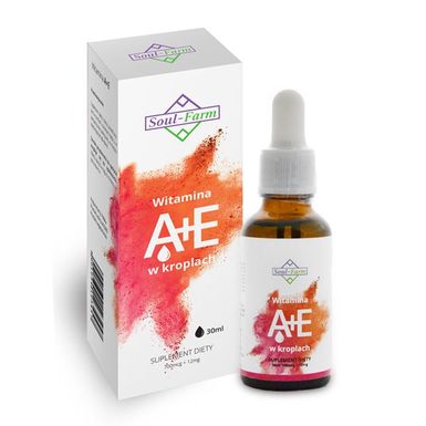 WITAMINA A + E W KROPLACH (700 mcg + 12 mg) 30ml 
