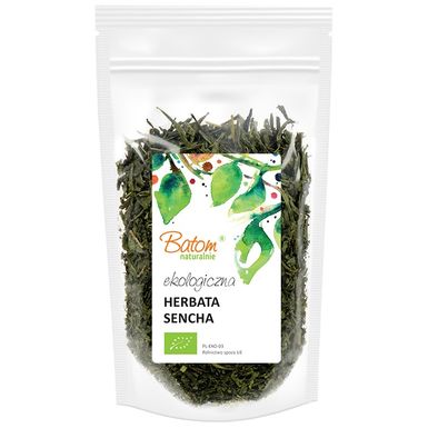 HERBATA ZIELONA SENCHA BIO 75g 