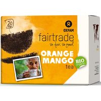 HERBATA CZARNA O SMAKU MANGO POMARAŃCZA FAIR TRADE BIO (20 x 1,8g) 36g 8139