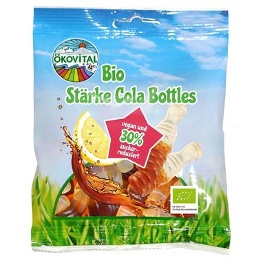 ŻELKI COLA BEZ ŻELATYNY BEZGLUTENOWE BIO 80g 