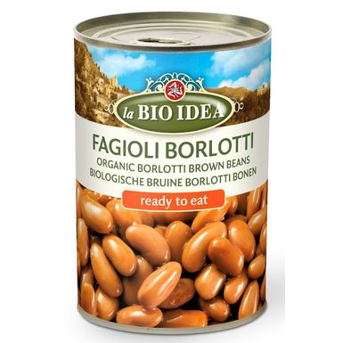 FASOLA BORLOTTI W ZALEWIE BIO 400g (240g) 