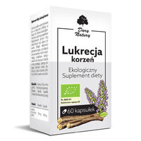KORZEŃ LUKRECJI BIO 60 KAPSUŁEK (550 mg) – DARY NATURY17164