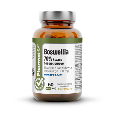 BOSWELLIA (350 mg) BEZGLUTENOWA 60 KAPSUŁEK 