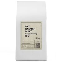 RYŻ BASMATI BIAŁY BEZGLUTENOWY BIO 2kg 29472