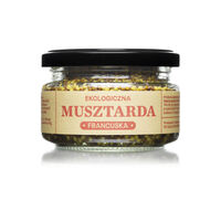 MUSZTARDA FRANCUSKA BEZ DODATKU CUKRÓW BIO 160g 21588