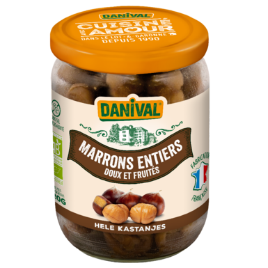 KASZTANY JADALNE CAŁE (GOTOWANE) BIO 320g 