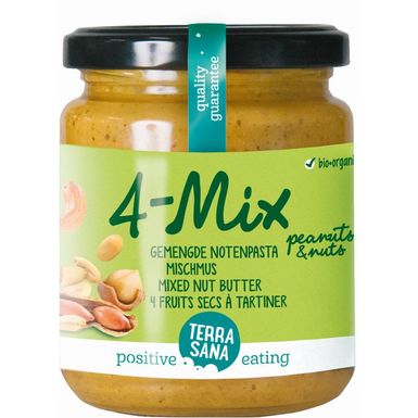 KREM ORZECHOWY MIX (4 ORZECHY) BIO 250g 