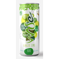 GAZOWANY NAPÓJ ENERGETYZUJĄCY O SMAKU IMBIR LIMONKA BIO 250ml 15599