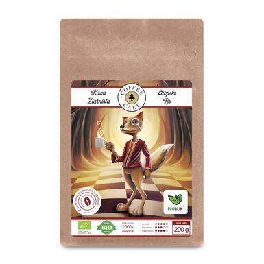 KAWA ZIARNISTA ARABICA ETIOPSKI LIS BIO 200g 