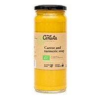 ZUPA KREM Z MARCHEWKI Z KURKUMĄ BEZGLUTENOWY BIO 450g 24554