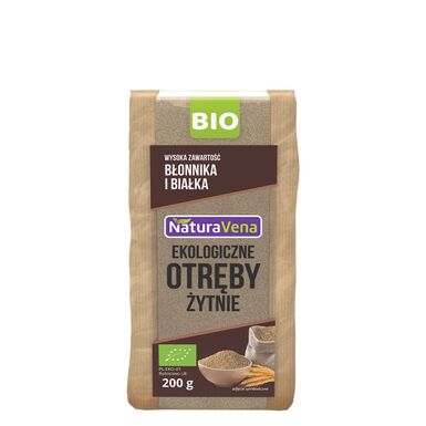 OTRĘBY ŻYTNIE BIO 200g 