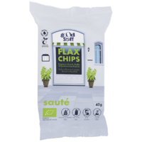 CHIPSY LNIANE PIECZONE BEZGLUTENOWE BIO 45g 17990