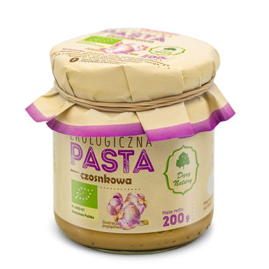PASTA CZOSNKOWA BIO 200g 