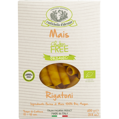 MAKARON (KUKURYDZIANY) RURKI BEZGLUTENOWY BIO 250g 