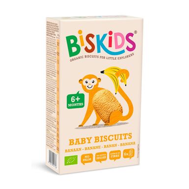 CIASTECZKA BANANOWE OD 6 MIESIĄCA BIO 120g 