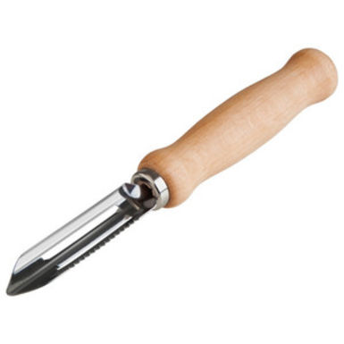 OBIERACZKA Z DREWNIANĄ RĄCZKĄ 