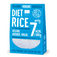 MAKARON (KONJAC) W KSZTAŁCIE RYŻU BEZGLUTENOWY BIO 385g (300g) 22905