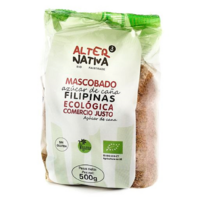 CUKIER TRZCINOWY MASCOBADO BEZGLUTENOWY BIO 500g 8548