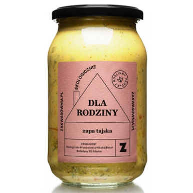 ZUPA TAJSKA OSTRA KOKOSOWA BIO 900ml 