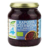 KAPUSTA CZERWONA Z JABŁKIEM BIO 340g 18989