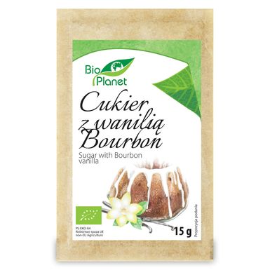 CUKIER Z WANILIĄ BOURBON BIO 15g 
