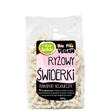 MAKARON (RYŻOWY) ŚWIDERKI BEZGLUTENOWY BIO 250g 