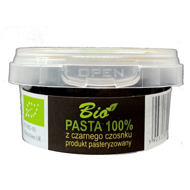 PASTA Z CZARNEGO CZOSNKU BEZGLUTENOWA BIO 80g 