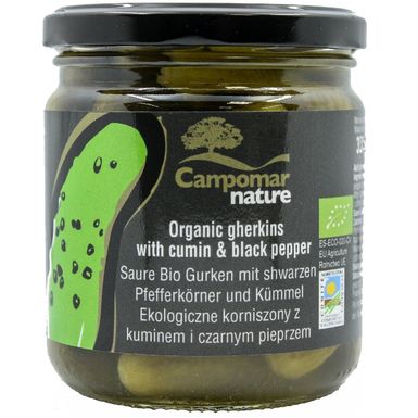 KORNISZONY Z KUMINEM I CZARNYM PIEPRZEM BIO 350g 