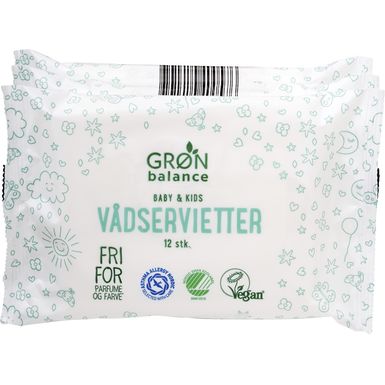 CHUSTECZKI NAWILŻANE PODRÓŻNE DLA DZIECI ECO 3 x 12szt. 