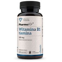 WITAMINA B1 (100 mg) BEZGLUTENOWA 60 KAPSUŁEK 28345