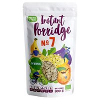 OWSIANKA BŁYSKAWICZNA Z RODZYNKAMI, MORELAMI, FIGAMI, MORWĄ BIAŁĄ I BANANEM (NO.7) BIO 300g 18790