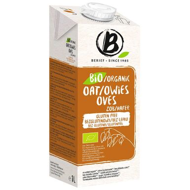 NAPÓJ OWSIANY BEZ DODATKU CUKRÓW BEZGLUTENOWY BIO 1L 