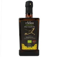 OLEJ RZEPAKOWY DO GOTOWANIA I SMAŻENIA TŁOCZONY NA ZIMNO OMEGA-3 BIO 500ml 29966