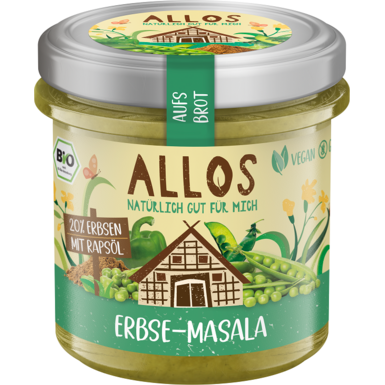 PASTA KREMOWA Z GROSZKIEM I MASALA BEZGLUTENOWA BIO 140g 