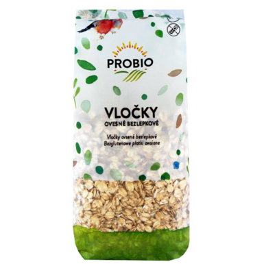 PŁATKI OWSIANE BŁYSKAWICZNE BEZGLUTENOWE BIO 500 g 